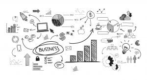 Illustration of startup business-ecms