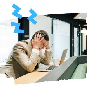 Man got headache at work-ecms